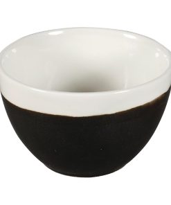 Churchill Monochrome Profile Open Sugar Bowls Onyx Black 230ml (Pack of 12) (DY172)
