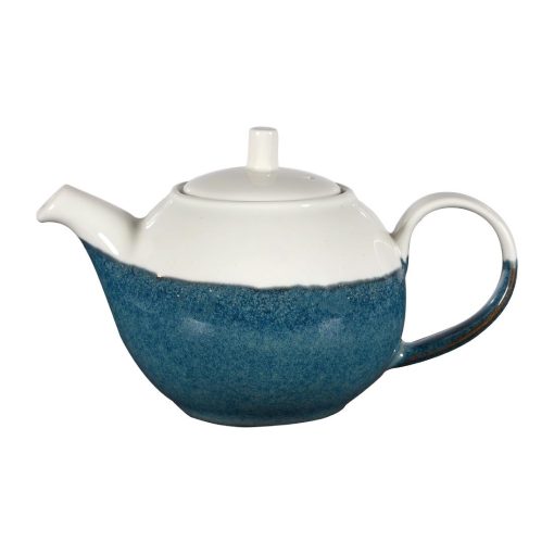 Churchill Monochrome Profile Teapots Sapphire Blue 430ml (Pack of 4) (DY173)