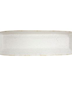 Churchill Stonecast Hints Rectangular Baking Dishes Barley White 160 x 530mm (DY203)