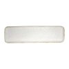 Churchill Stonecast Hints Rectangular Flat Trays Barley White 150 x 530mm (DY204)