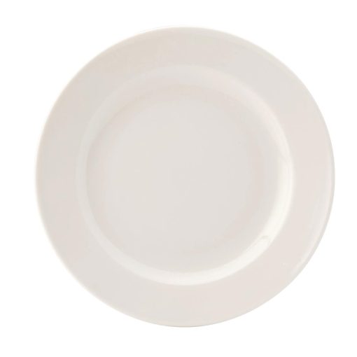 Utopia Pure White Wide Rim Plates 170mm (Pack of 24) (DY310)