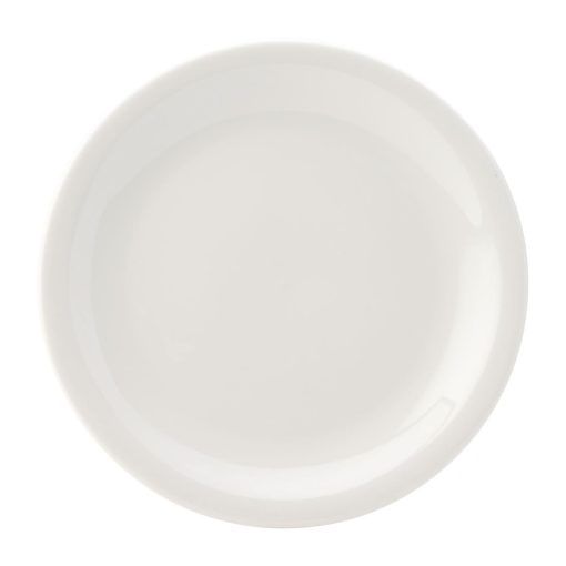 Utopia Titan Narrow Rimmed Plates White 240mm (Pack of 24) (DY318)