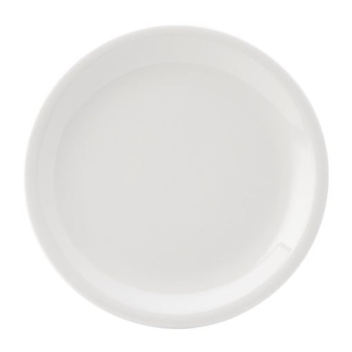 Utopia Titan Narrow Rimmed Plates White 260mm (Pack of 6) (DY319)