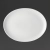 Utopia Pure White Oval Plates 300mm (Pack of 18) (DY321)