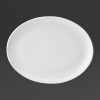 Utopia Pure White Oval Plates 360mm (Pack of 18) (DY322)