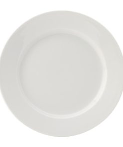 Utopia Titan Winged Plates White 190mm (Pack of 6) (DY341)