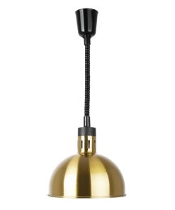 Buffalo Retractable Dome Heat Shade Pale Gold Finish (DY462)