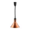 Buffalo Conical Retractable Heat Shade Copper Finish (DY463)