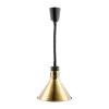 Buffalo Conical Retractable Heat Shade Pale Gold Finish (DY465)