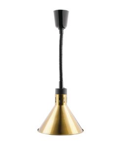 Buffalo Conical Retractable Heat Shade Pale Gold Finish (DY465)