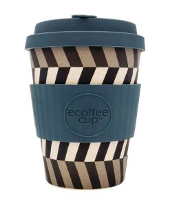 Ecoffee Cup Bamboo Reusable Coffee Cup Look Into My Eyes 12oz (DY488)