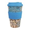 Ecoffee Cup Bamboo Reusable Coffee Cup Lily William Morris 14oz (DY490)