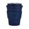 Ecoffee Cup Bamboo Reusable Coffee Cup Dark Energy Navy 12oz (DY491)