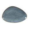 Churchill Stonecast Triangular Plates Blueberry 304mm (Pack of 6) (DY796)