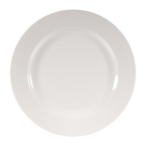 Churchill Isla Footed Plate White 276mm (Pack of 12) (DY832)