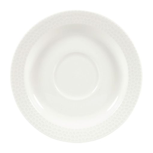 Churchill Isla Saucer White 150mm (Pack of 12) (DY843)