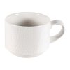 Churchill Isla Stacking Cup White 220ml 8oz (Pack of 12) (DY845)