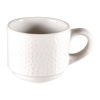 Churchill Isla Stacking Cup White 90ml 3oz (Pack of 12) (DY846)