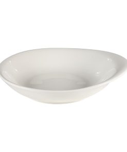Churchill Bit on the Side Round Dish White 185mm (Pack of 12) (DY859)
