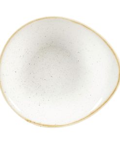 Churchill Stonecast Round Dishes Barley White 160mm (Pack of 12) (DY872)