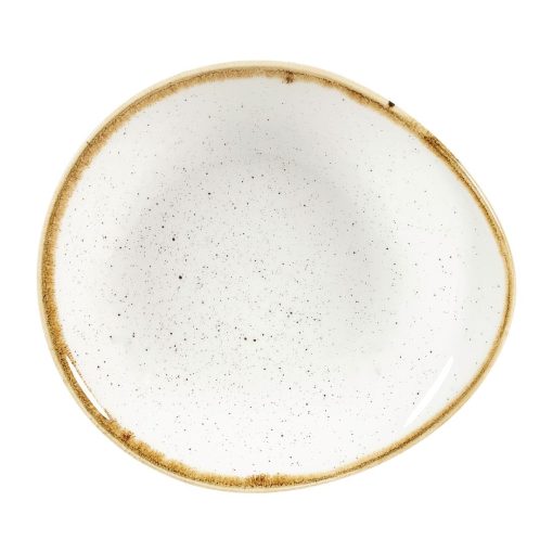 Churchill Stonecast Round Dishes Barley White 185mm (Pack of 12) (DY873)