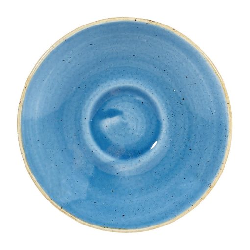 Churchill Stonecast Espresso Saucers Cornflower Blue 118mm (Pack of 12) (DY889)