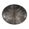 Churchill Stone Quartz Black Orbit Oval Coupe Plates 317mm (Pack of 12) (DY898)