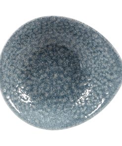 Churchill Raku Round Dish Topaz Blue 185mm (Pack of 12) (DY941)