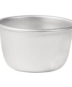 Vogue Aluminium Mini Pudding Basin 105ml (E048)