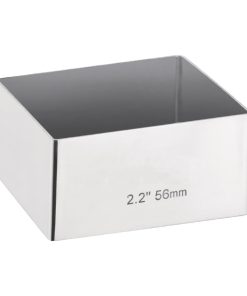 Square Mini Gateaux Mould 60 x 60mm (E063)