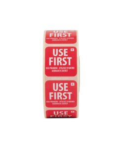 Vogue Removable Use First Labels (Pack of 1000) (E149)
