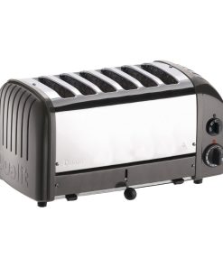Dualit 6 Slice Vario Toaster Charcoal 60156 (E269)