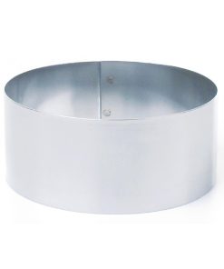 Matfer Bourgeat Stainless Steel Mousse Ring 140 x 60mm (E886)