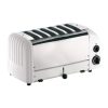 Dualit 6 Slice Vario Toaster White 60146 (E975)