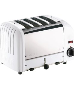 Dualit 4 Slice Vario Toaster White 40355 (F211)