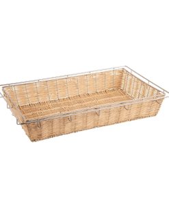 Wicker Metal Frame Basket 1/1 GN (F760)