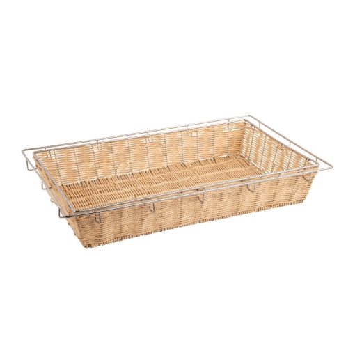 Wicker Metal Frame Basket 1/1 GN (F760)