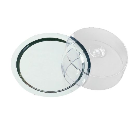 Round Tray With Cover (F763)
