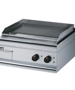 Lincat Silverlink 600 Ribbed Dual zone Electric Griddle GS6/TFR (F924)