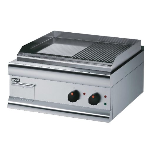 Lincat Silverlink 600 Half Ribbed Dual zone Electric Griddle GS6/TR (F926)