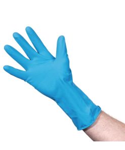 Jantex Household Glove Blue Large (F953-L)