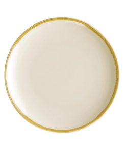 Olympia Kiln Sandstone Round Coupe Plates 178mm (Pack of 6) (FA025)