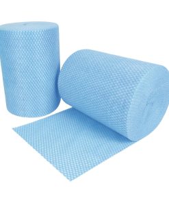 EcoTech Envirolite Super Antibacterial Cleaning Cloths Blue (Roll of 2 x 500) (FA204)
