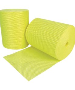 EcoTech Envirolite Super Antibacterial Cleaning Cloths Yellow (Roll of 2 x 500) (FA206)