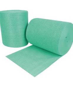 EcoTech Envirolite Super Antibacterial Cleaning Cloths Green (Roll of 2 x 500) (FA207)