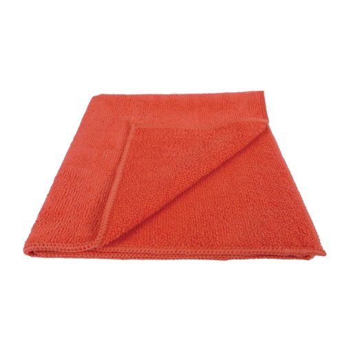 EcoTech Microfibre Cloths Red (Pack of 10) (FA217)