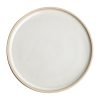 Olympia Canvas Flat Round Plate Murano White 180mm (Pack of 6) (FA328)