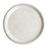 Olympia Canvas Small Rim Round Plate Murano White 180mm (Pack of 6) (FA330)
