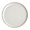 Olympia Canvas Small Rim Round Plate Murano White 265mm (Pack of 6) (FA331)
