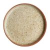 Olympia Canvas Flat Round Plate Wheat 180mm (Pack of 6) (FA335)